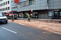 Stadtbus fing Feuer Koeln Muelheim Frankfurterstr Wiener Platz P306